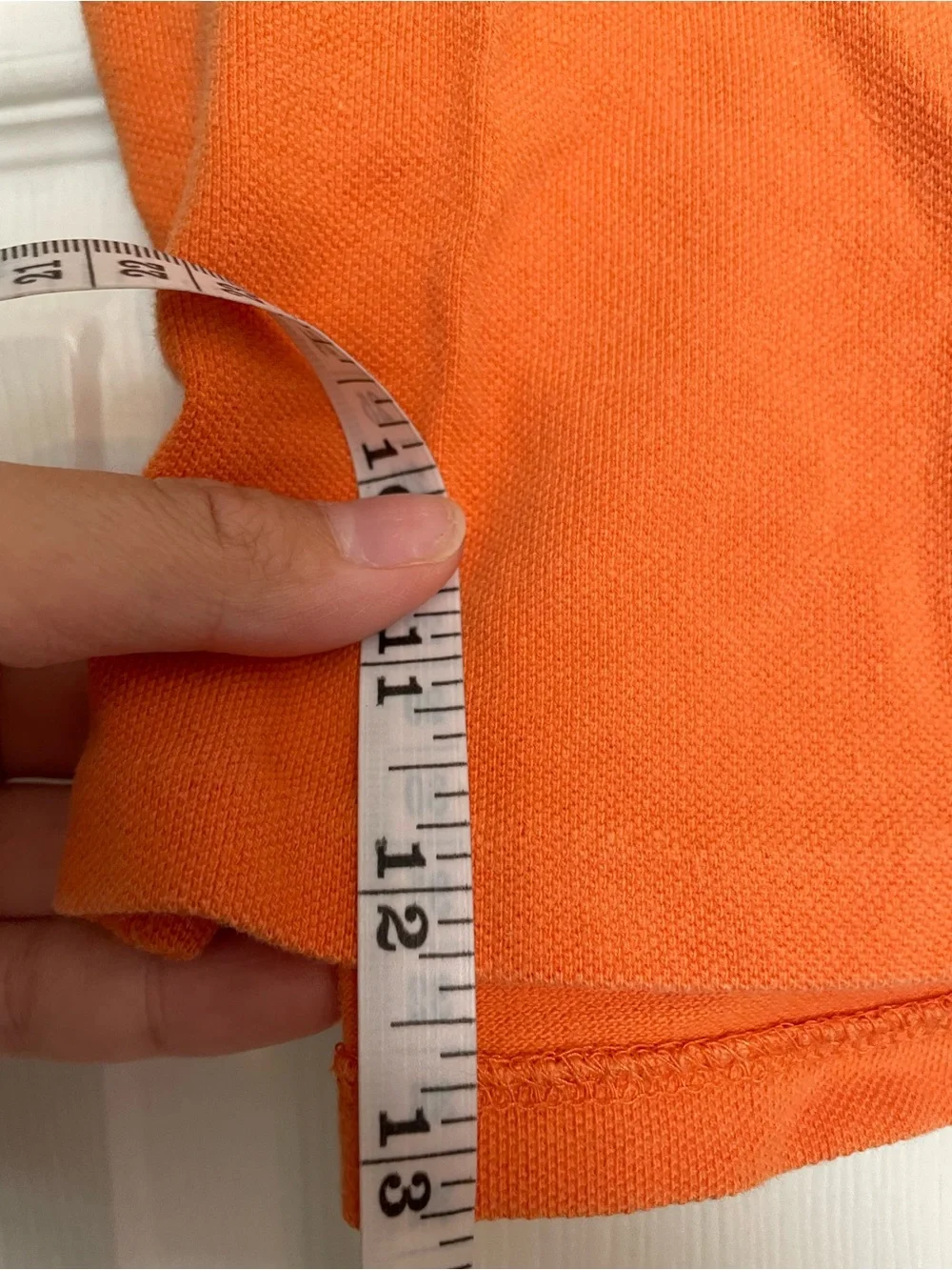 Ralph Lauren Kids size 2T Orange Polo Short Sleeve Shirt with Yellow Pony
